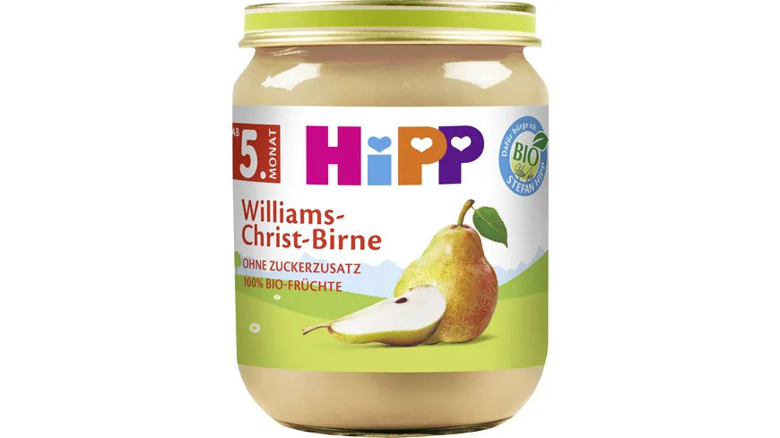 HiPP Bio Früchte Williams-Christ-Birne 125 g