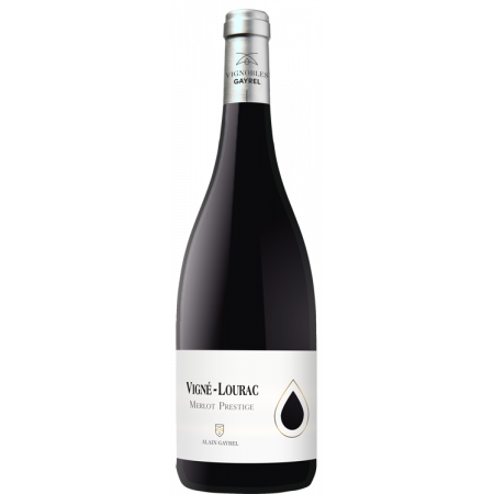 VIGNÉ-LOURAC - MERLOT PRESTIGE 2021 - VIGNOBLES ALAIN GAYREL