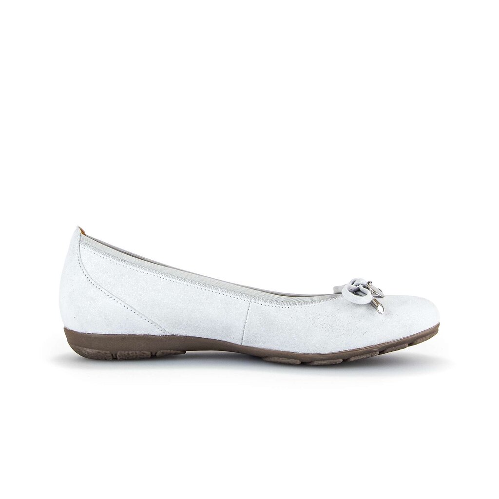 Gabor fashion Sportliche Ballerina silber