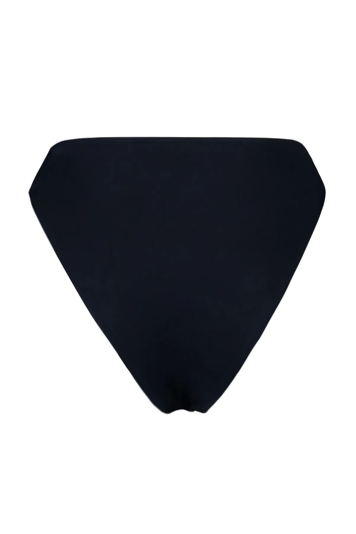 Trendyol Collection  Schwarzes, normales Bikiniunterteil mit hoher Taille TBESS23BA00119