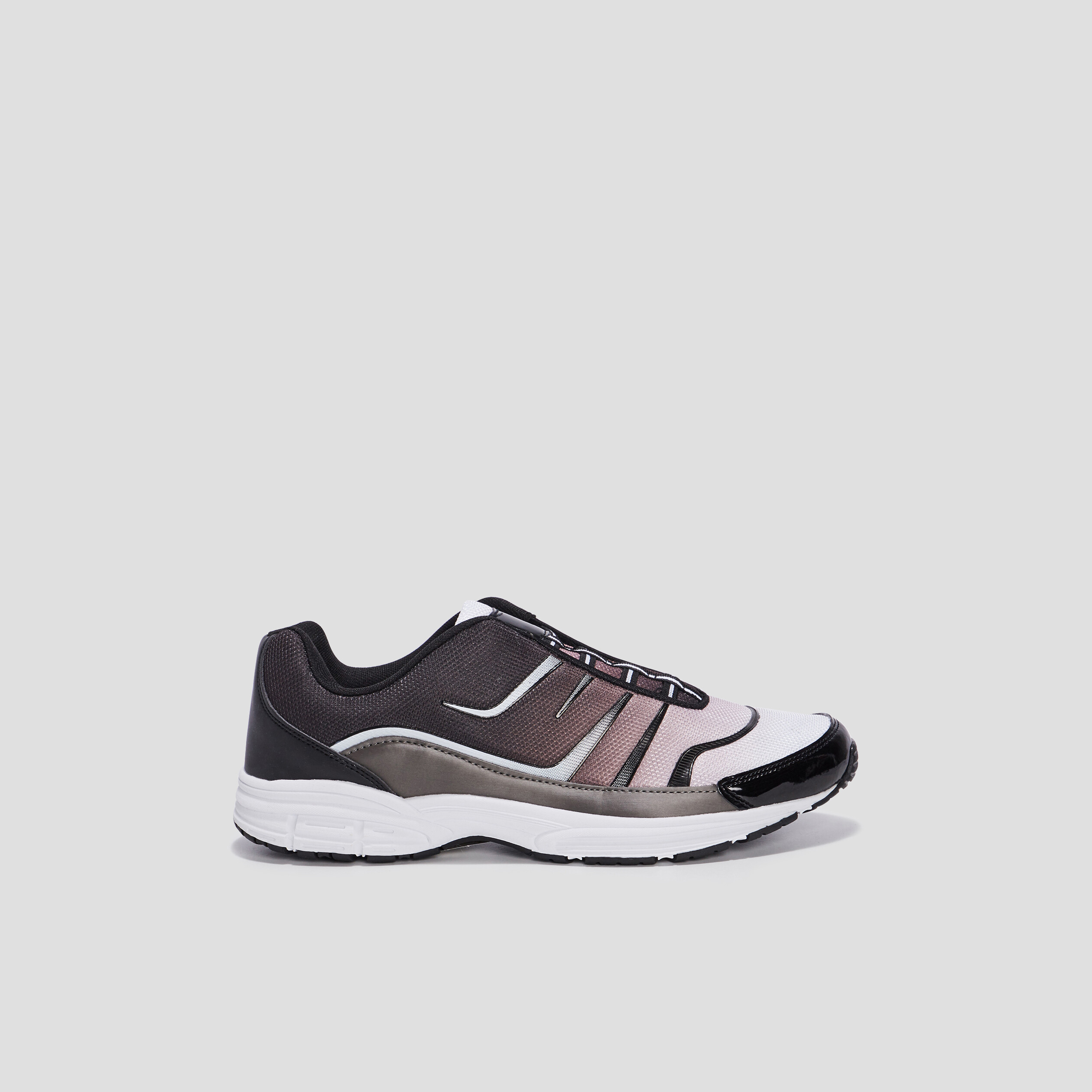 Baskets plates Liberto noir homme | La Halle