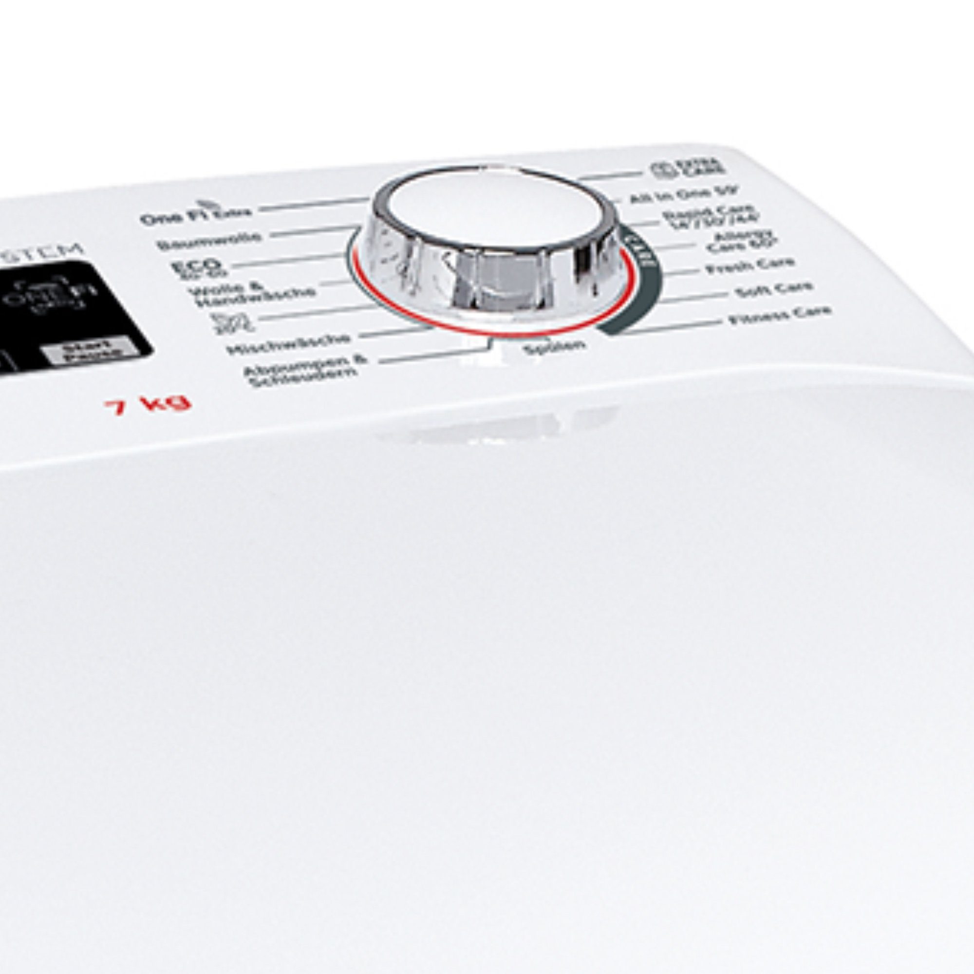 Hoover Waschmaschine Toplader H3TFMQ47TAMCE-84, 7 kg, 1400 U/min, Power Care System: Vermischt Wasser und Waschmittel