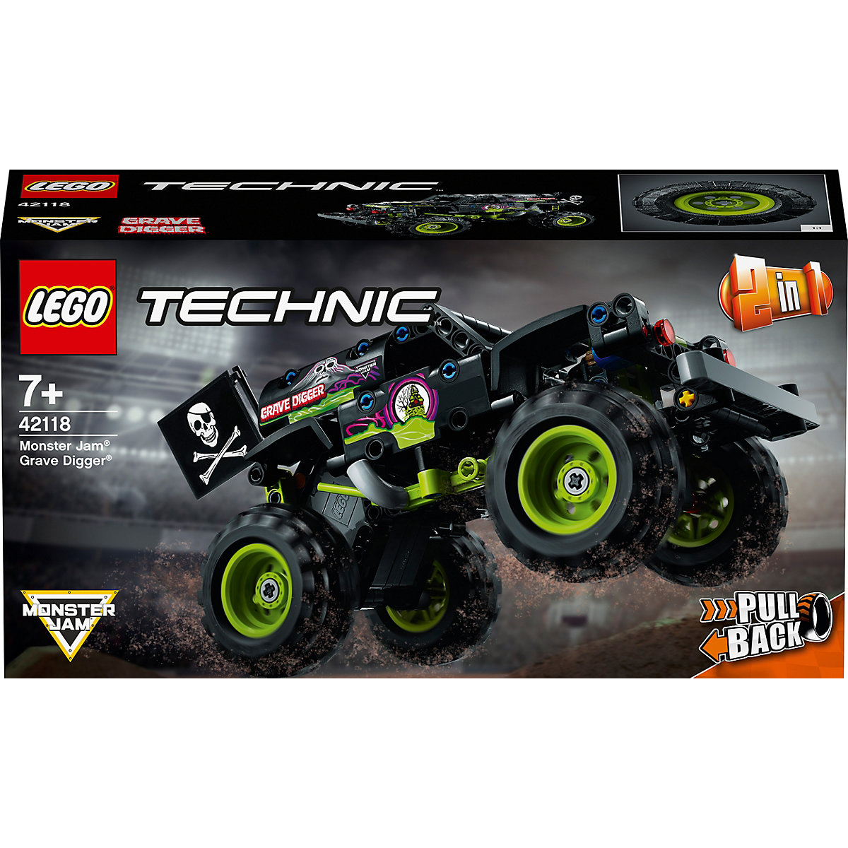 LEGO® Technic 42118 Monster Jam™  Grave Digger™