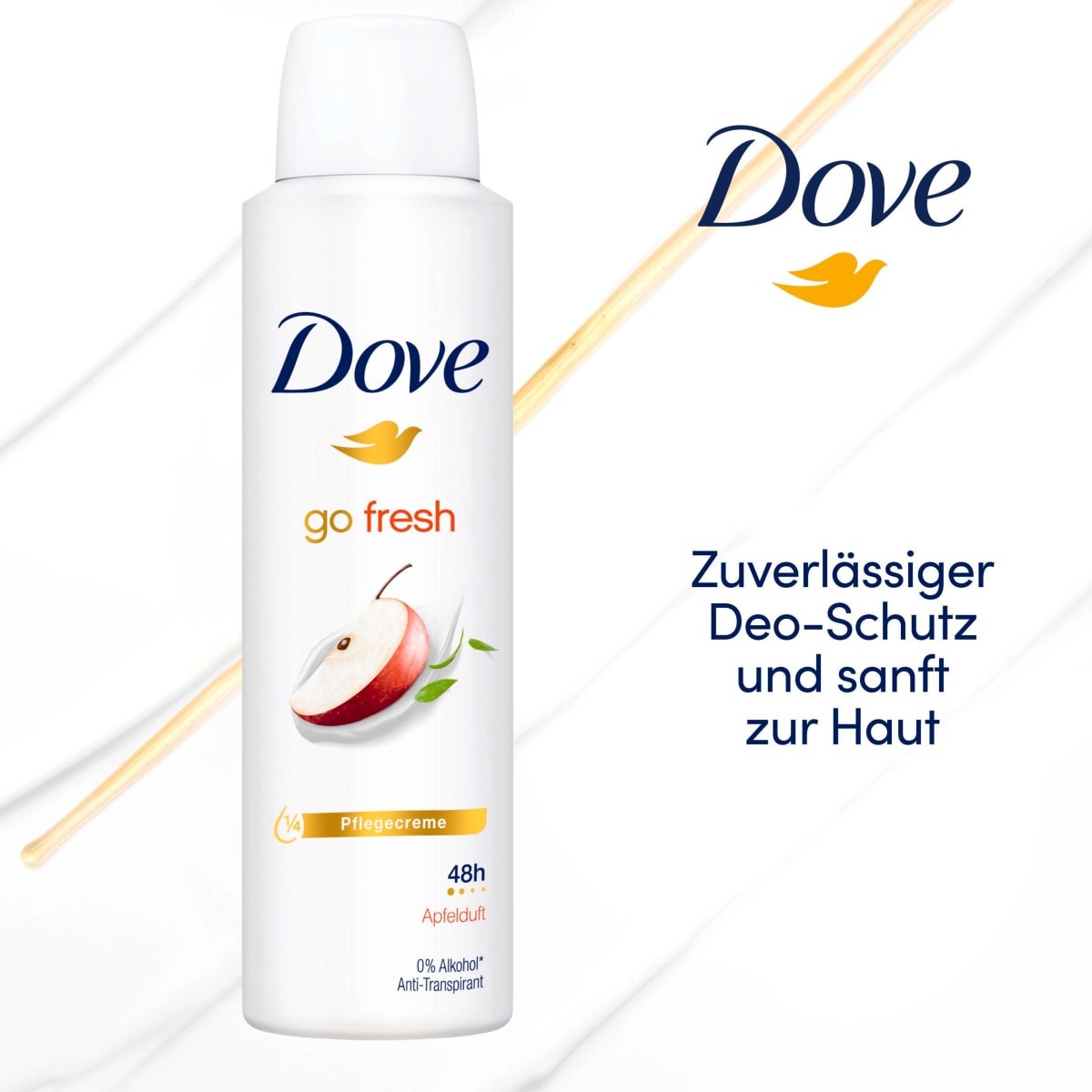 Antitranspirant Deospray Go Fresh Apfelduft, 150 ml