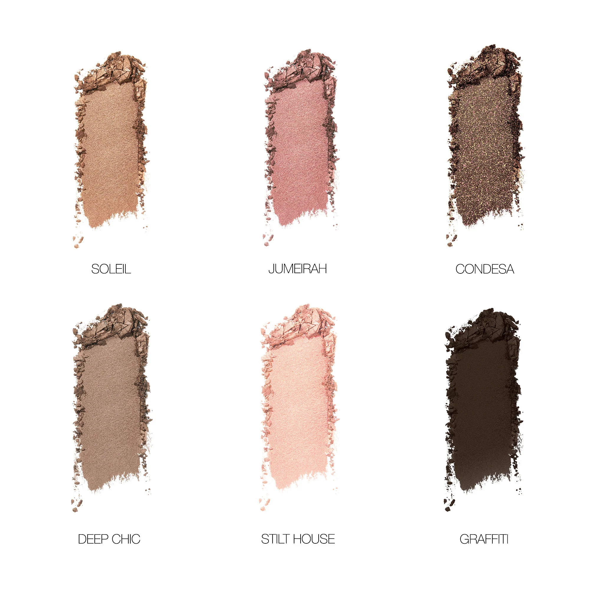 VOYAGEUR EYESHADOW PALETTE - Παλέτα σκιών ματιών, Συμπαγής σκιά ματιών