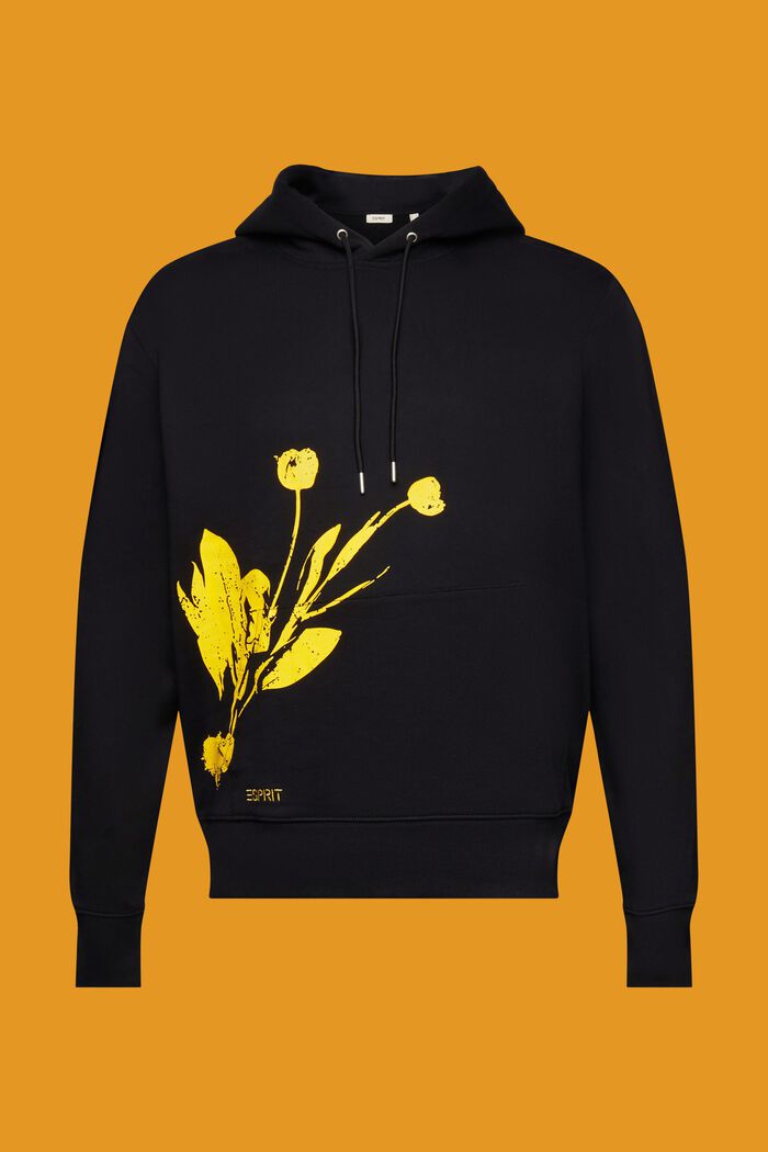 Hoodie mit Print, 100 % Baumwolle