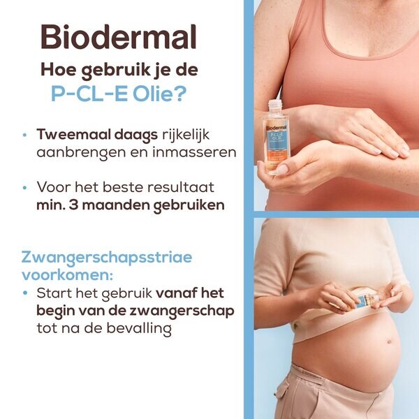 Biodermal P-CL-E -öljy 75ml - Kuivalle iholle