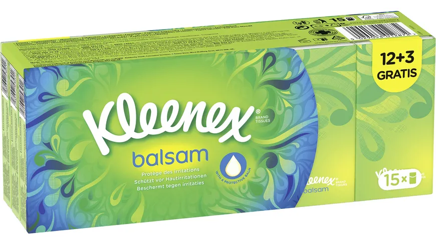Kleenex Taschentücher Balsam
