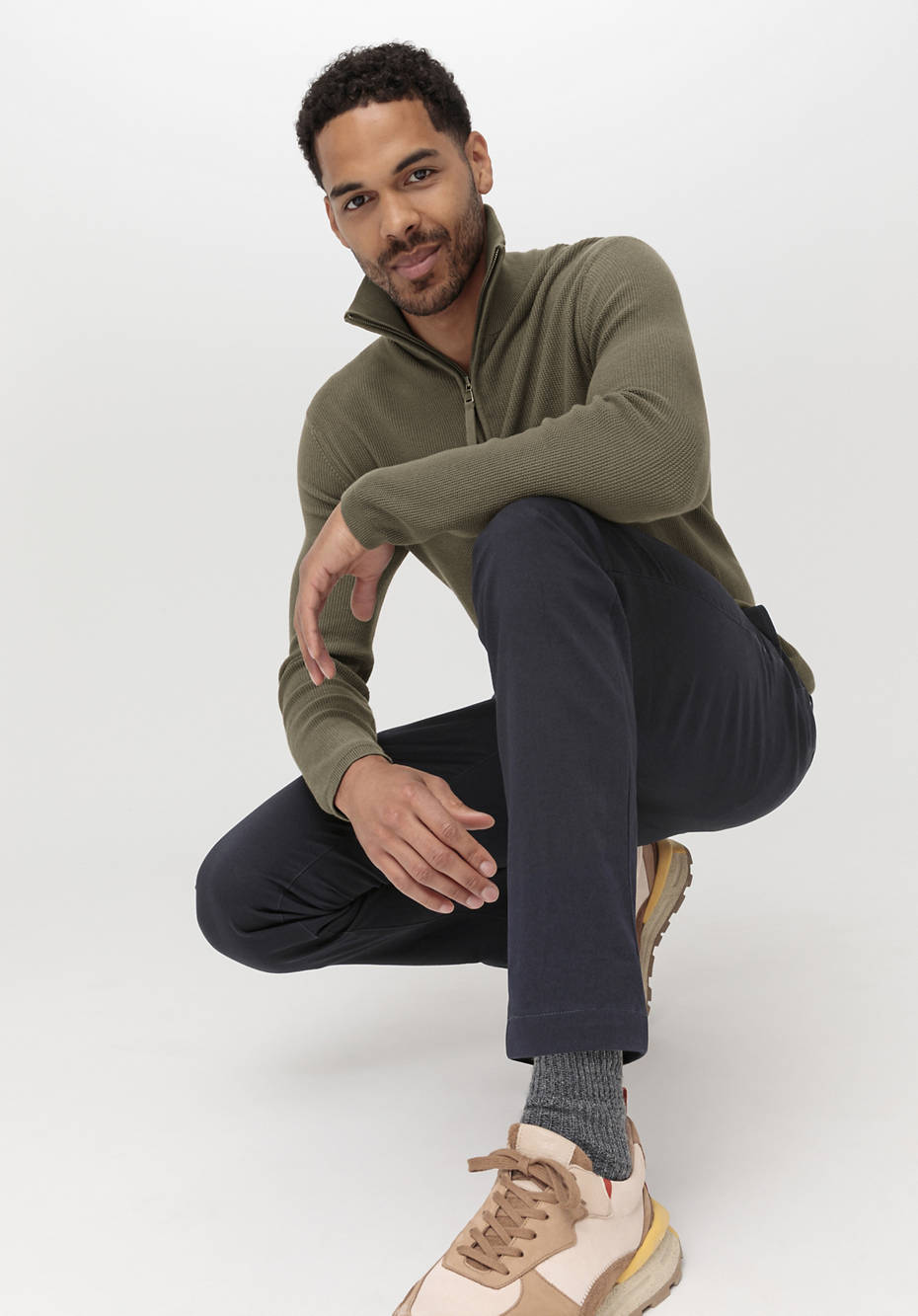Chino Lenn Regular aus Bio-Baumwolle mit Hanf