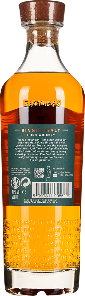 Irishman Irish Whiskey Single Malt 0,7 Liter im Geschenkkarton