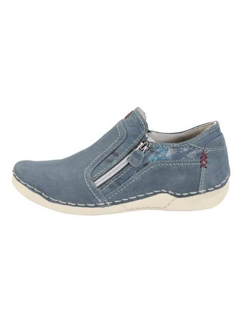 Slipper mit Reißverschluss