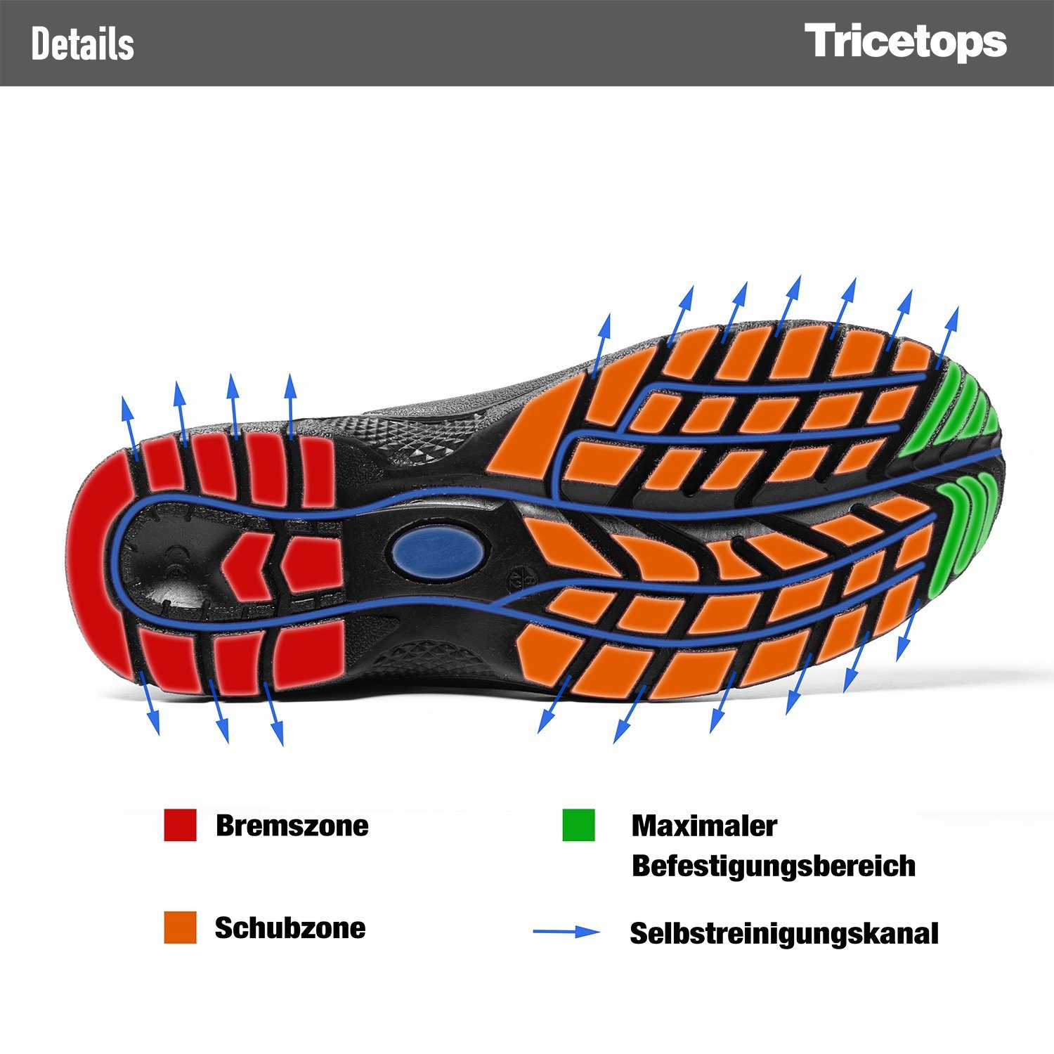 Tricetops TS718H Sicherheitsschuhe S3 Arbeitsschuhe Herren Sicherheitsschuh