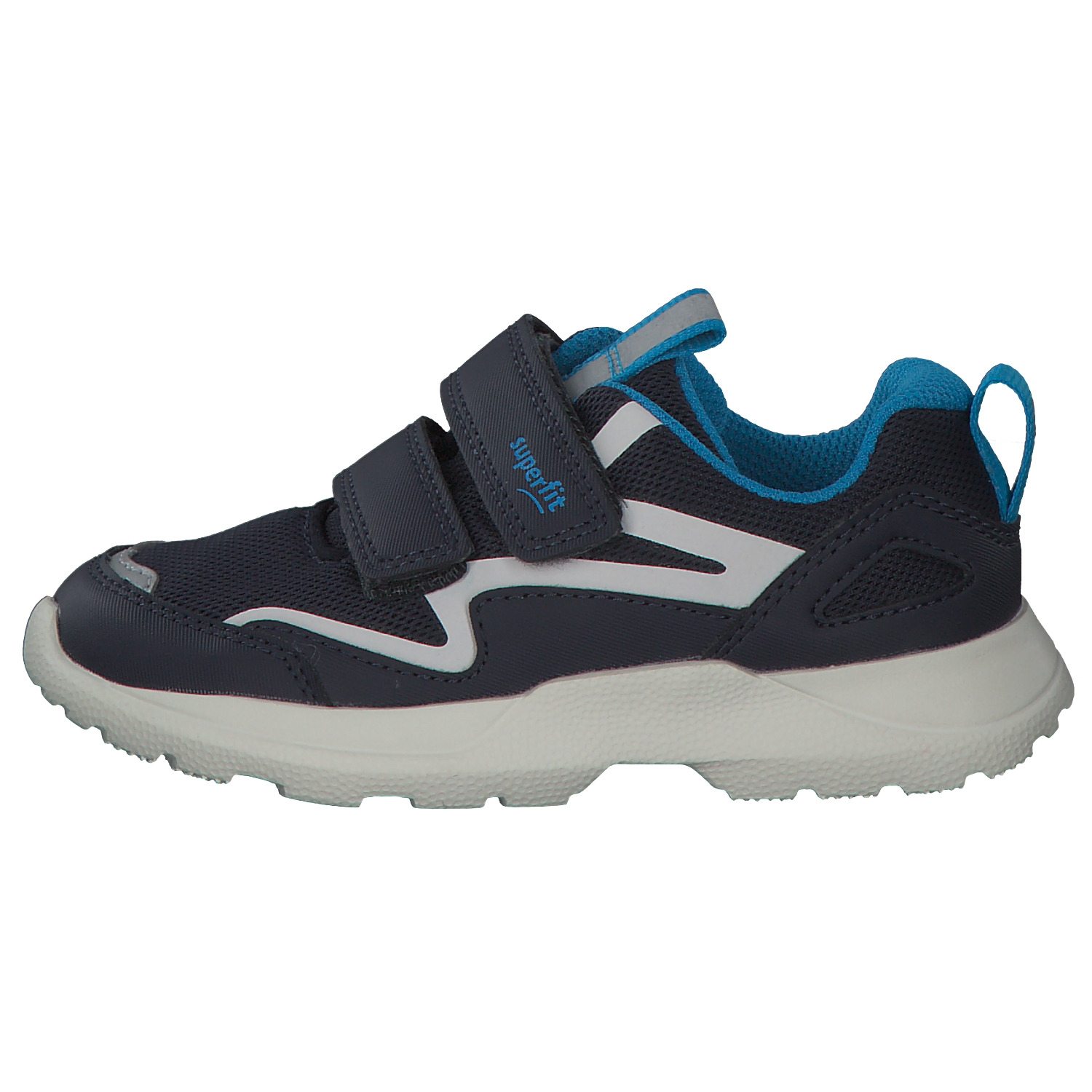 Superfit RUSH 06206, Sneakers Low, Kinder, Blau