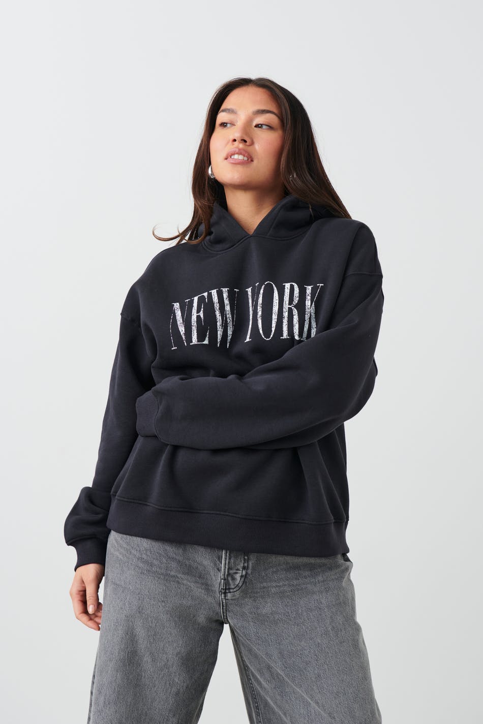 Printed hoodie
