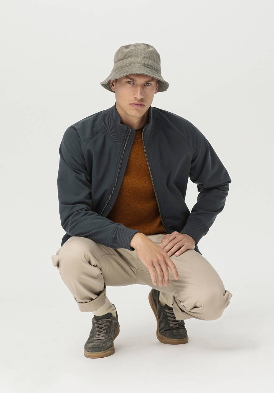 Softshell Blouson-Jacke aus Bio-Baumwolle