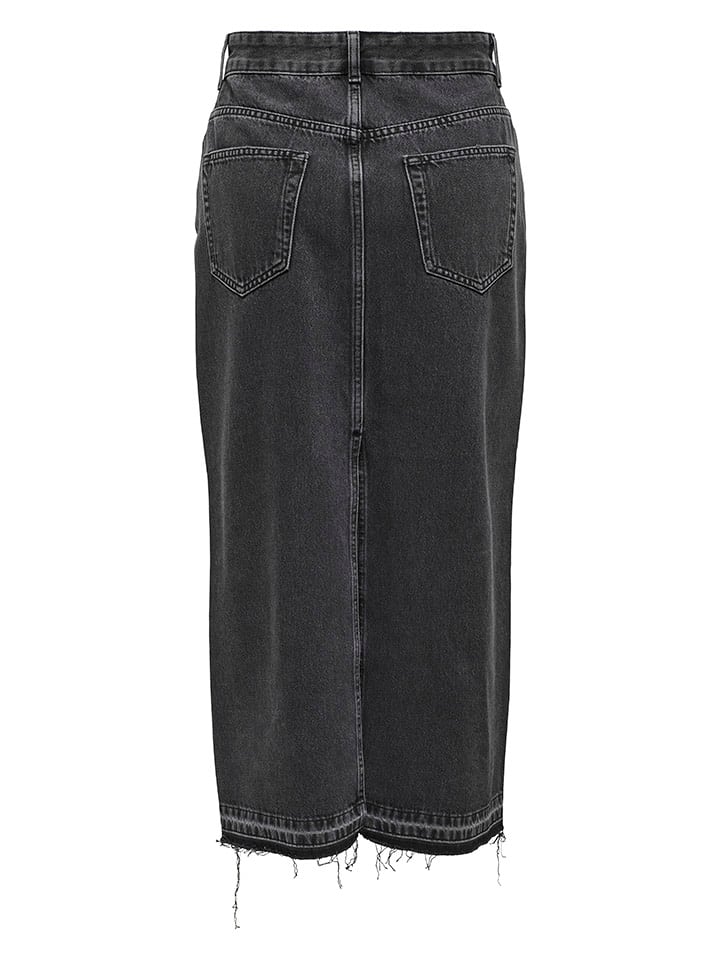 ONLY Jeansrock in Anthrazit günstig kaufen
