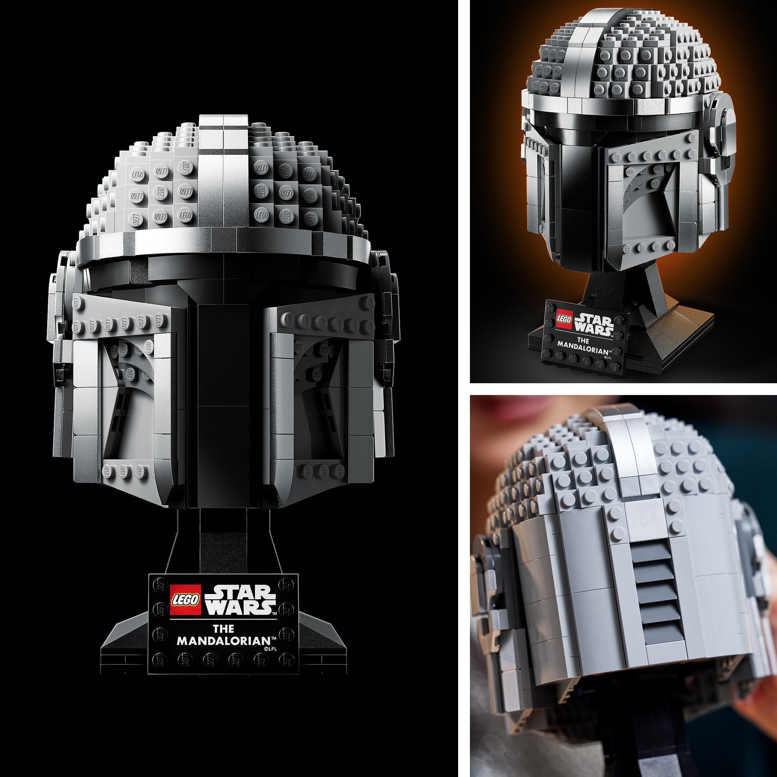 LEGO® Konstruktionsspielsteine Mandalorianer Helm (75328), LEGO® Star Wars™, (584 St), Made in Europe