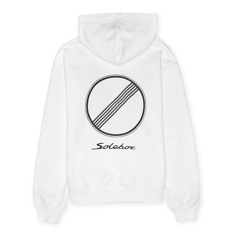 solebox Hoodie Geschwindigkeitsbegrenzung (Autobahn Collection) white