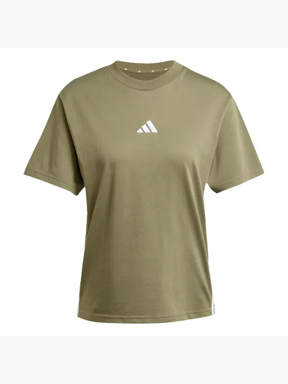 adidas Essentials 3-Streifen Cotton T-Shirt