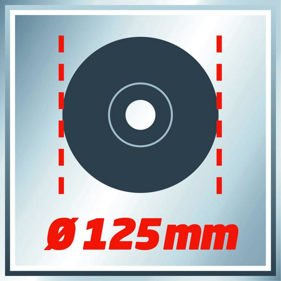 Einhell 4430885 TE-AG 125/750 készlet sarokcsiszoló 125 mm 750 watt