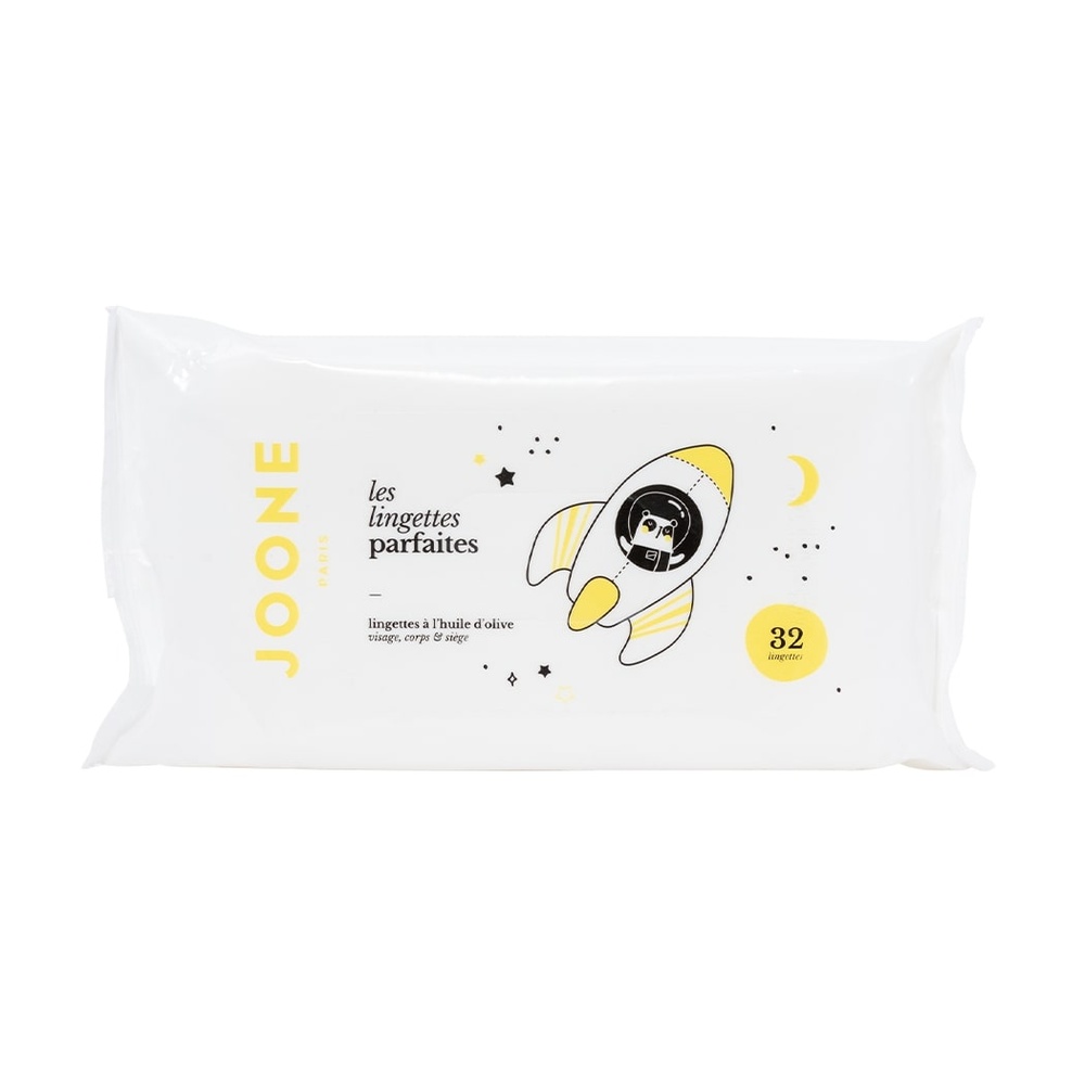 joone Les lingettes huile d'olive parfaites x32 Lingettes à l'Huile d'Olives