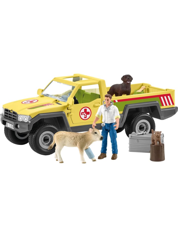 Schleich Farm World Tierarztbesuch auf dem Bauernhof in Mehrfarbig ab 3 Jahre günstig kaufen onesize