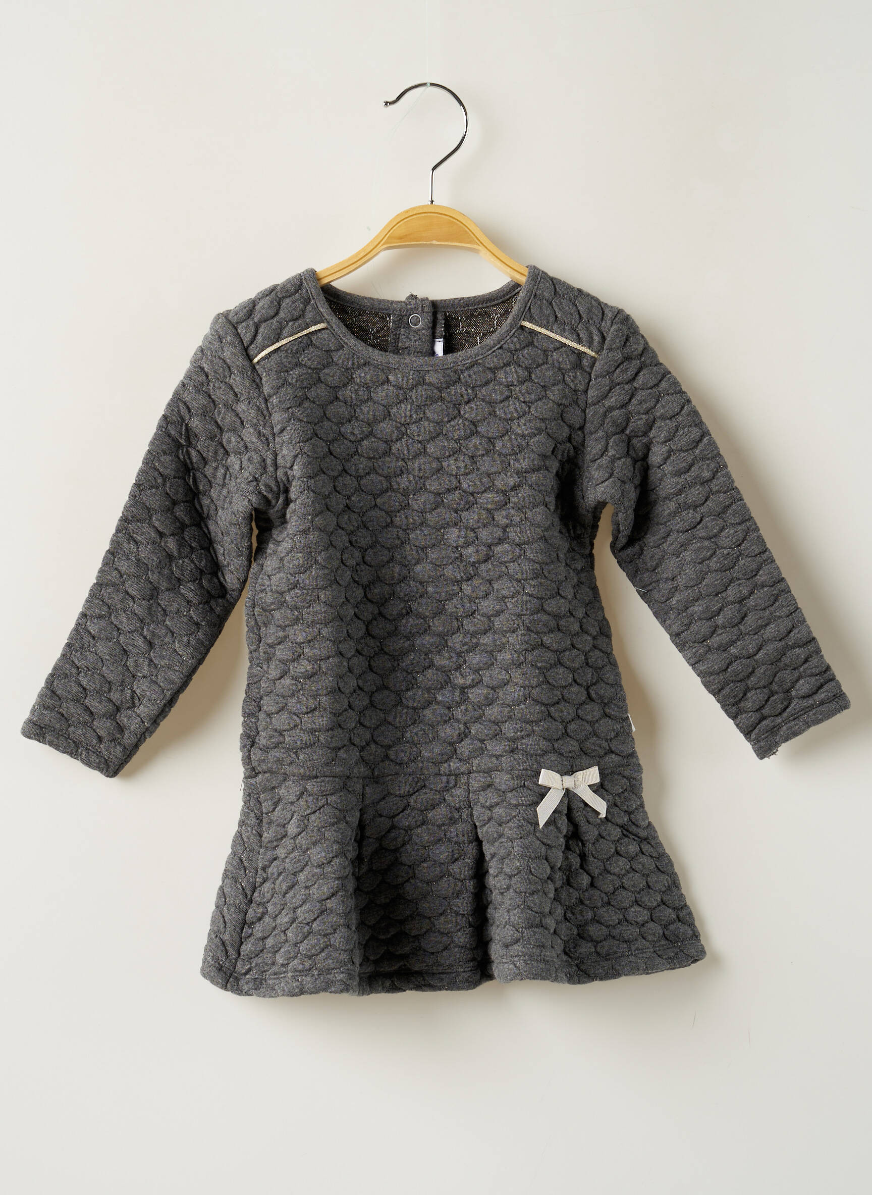 Absorba Robes Courtes Fille couleur gris