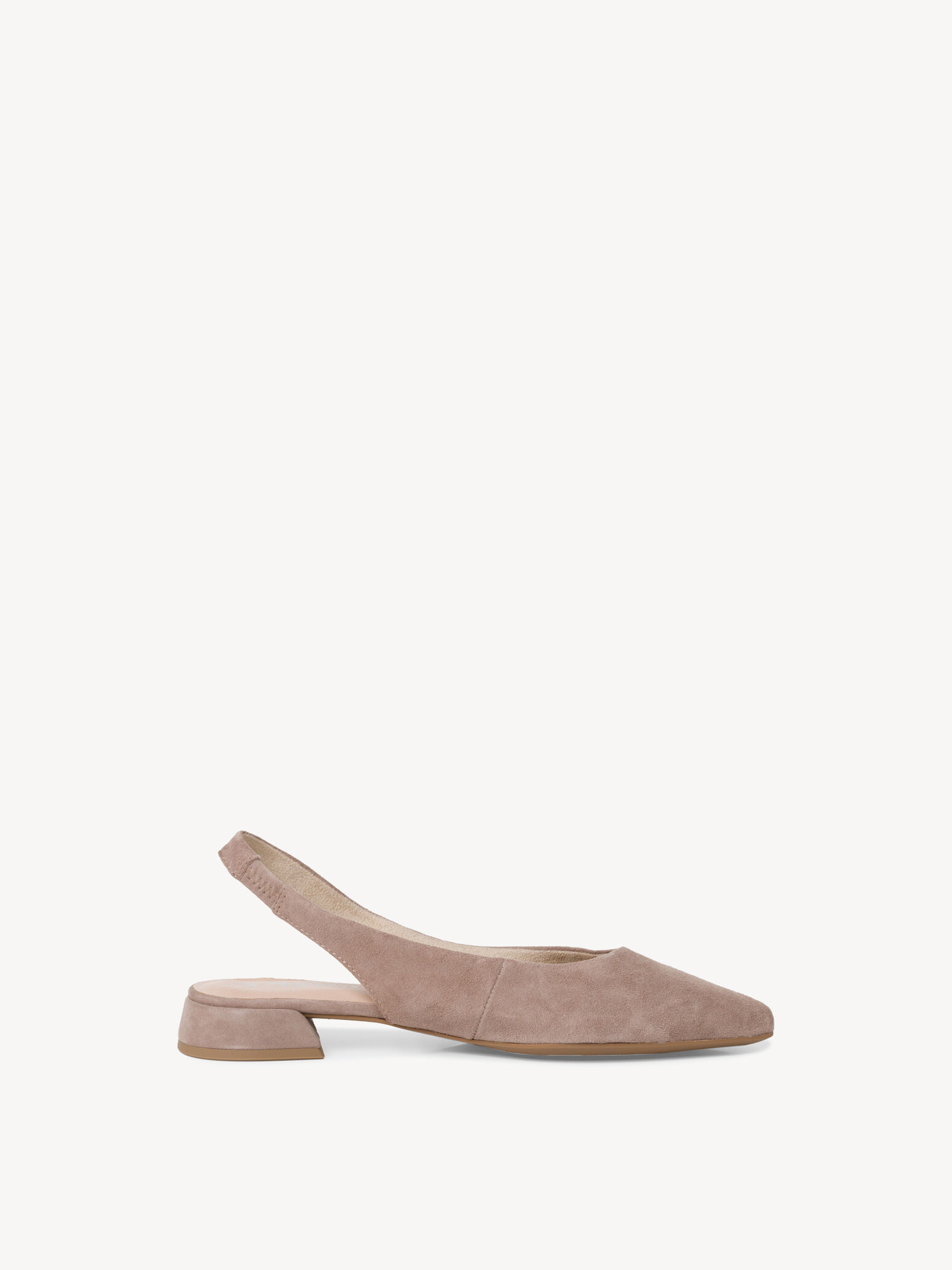 Escarpin en cuir - beige