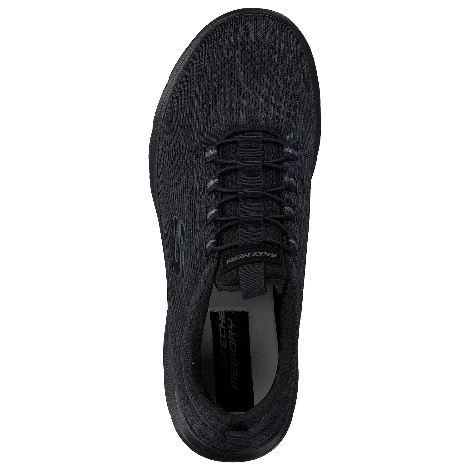 Skechers 232186, Sneakers Low, Herren, Schwarz