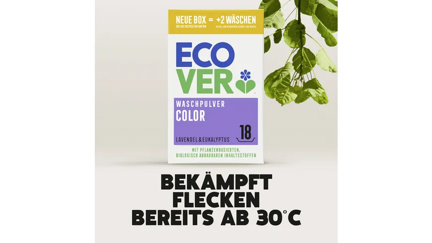 Ecover Waschpulver Color 1.35 kg
