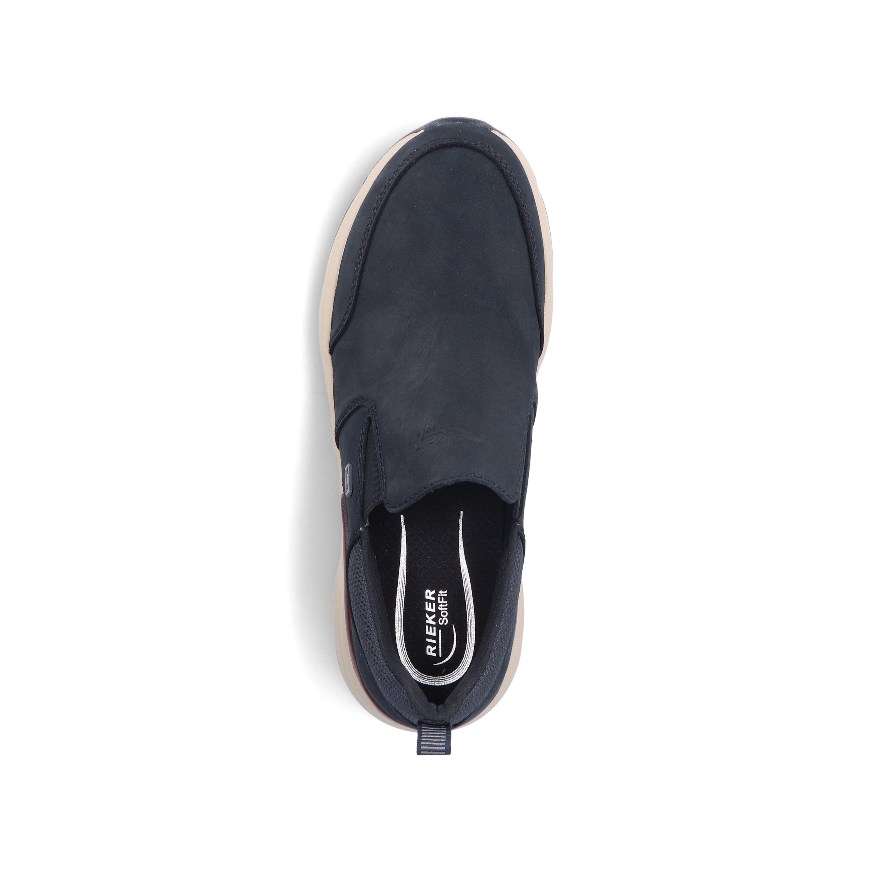 Rieker Herren Slipper graublau