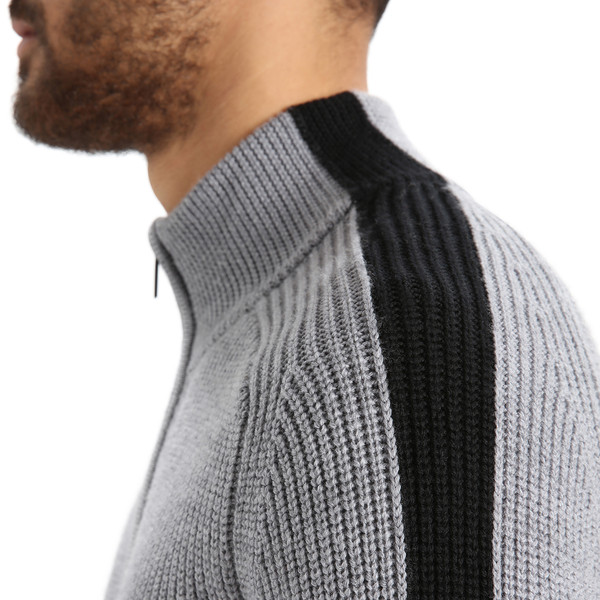 LODGE LS HALF ZIP SWEATER Herren - Wollpullover