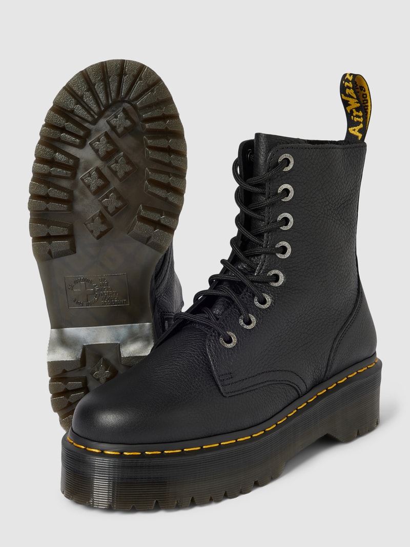 Schnürboots mit Zugschlaufe Modell 'Jadon III' in schwarz