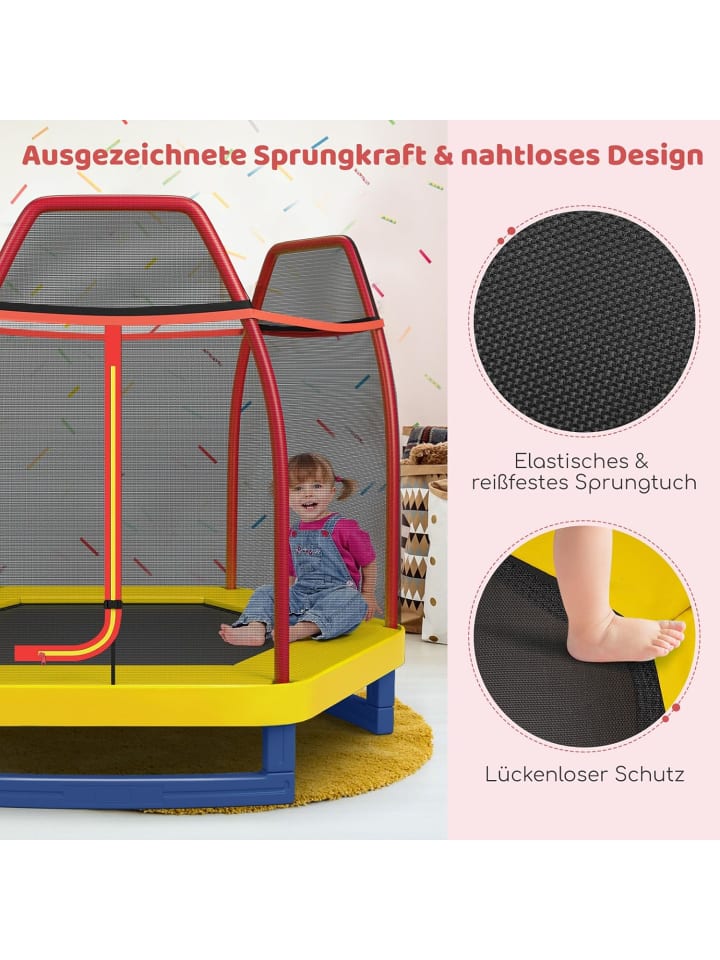 COSTWAY Trampolin ab 3 Jahre in Orange günstig kaufen onesize