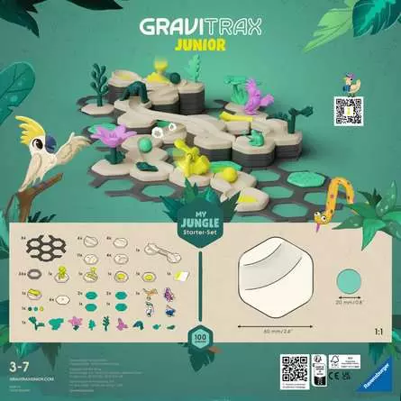 Ravensburger GraviTrax Junior Starter-Set L Jungle