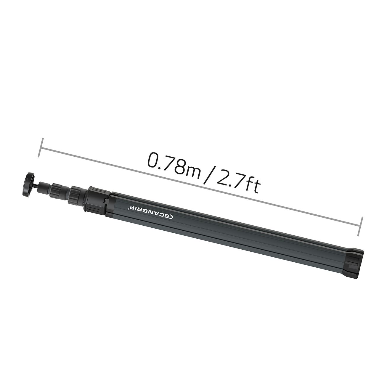 Kiesel SCANGRIP TRIPOD 2M kompaktes Alu-Stativ kompatibel mit VEGA und FLOOD LITE Leuchten