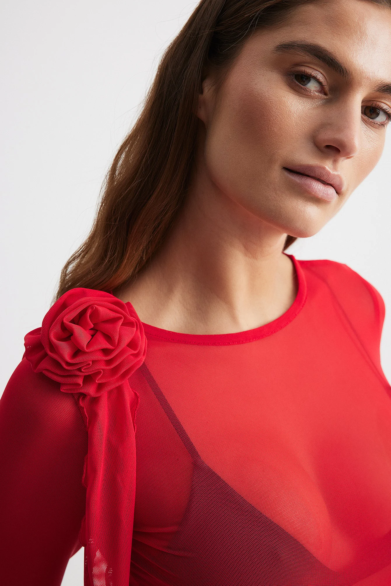 Oberteil mit Rosen
