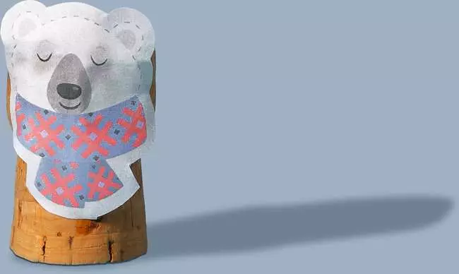 Wintertime - Bastelset für Kinder ab 6 Jahren