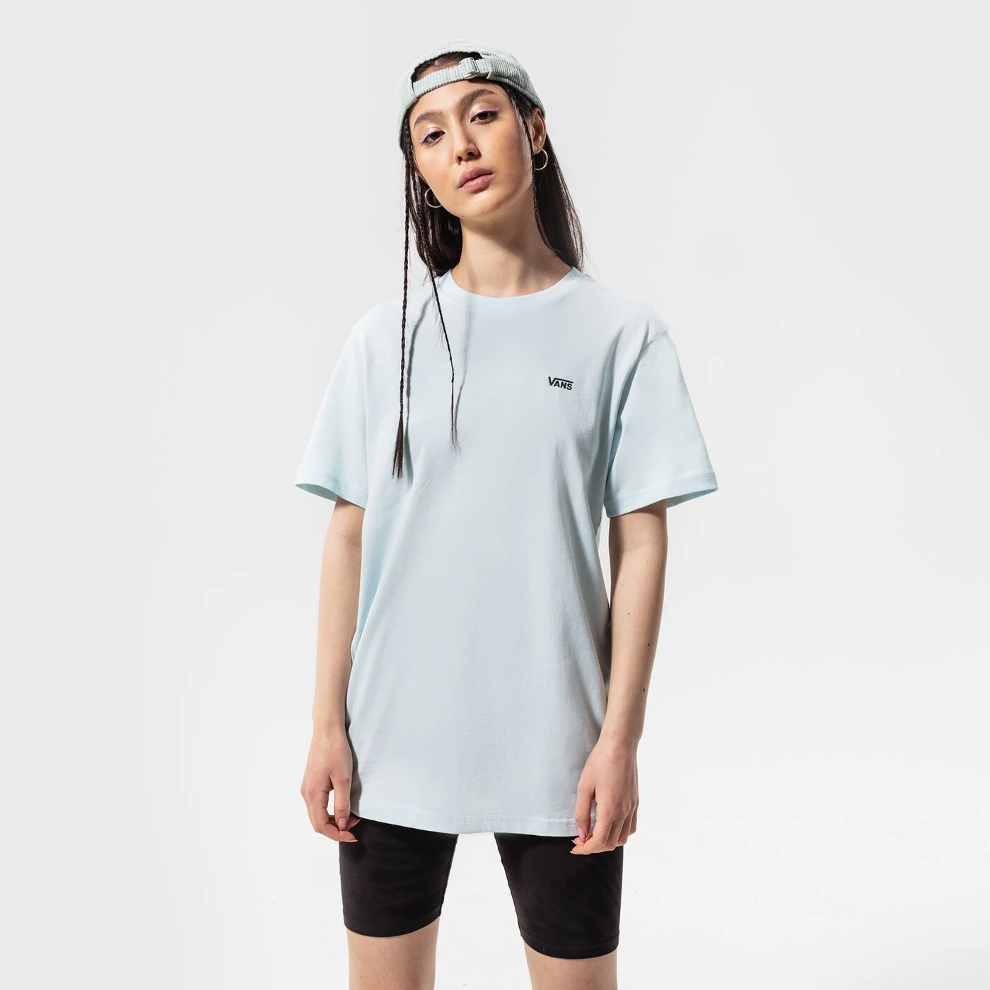 VANS T-SHIRT LEFT CHEST LOGO TEE EM Blau