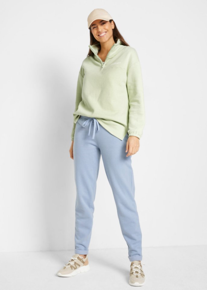Super Soft Sweatshirt mit Turtle Neck