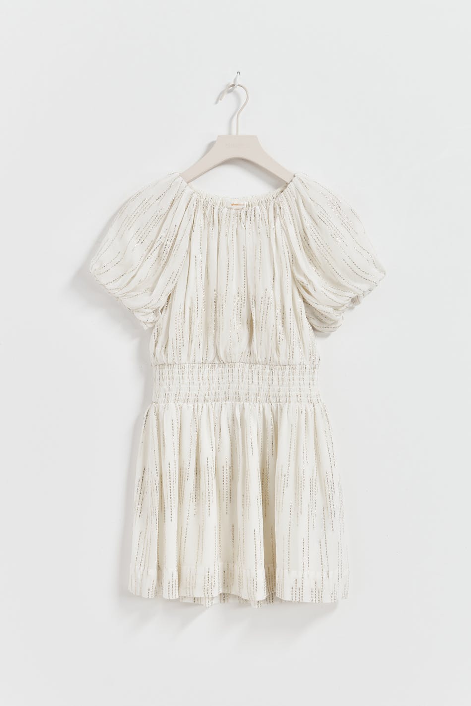 Y puff sleeve dress