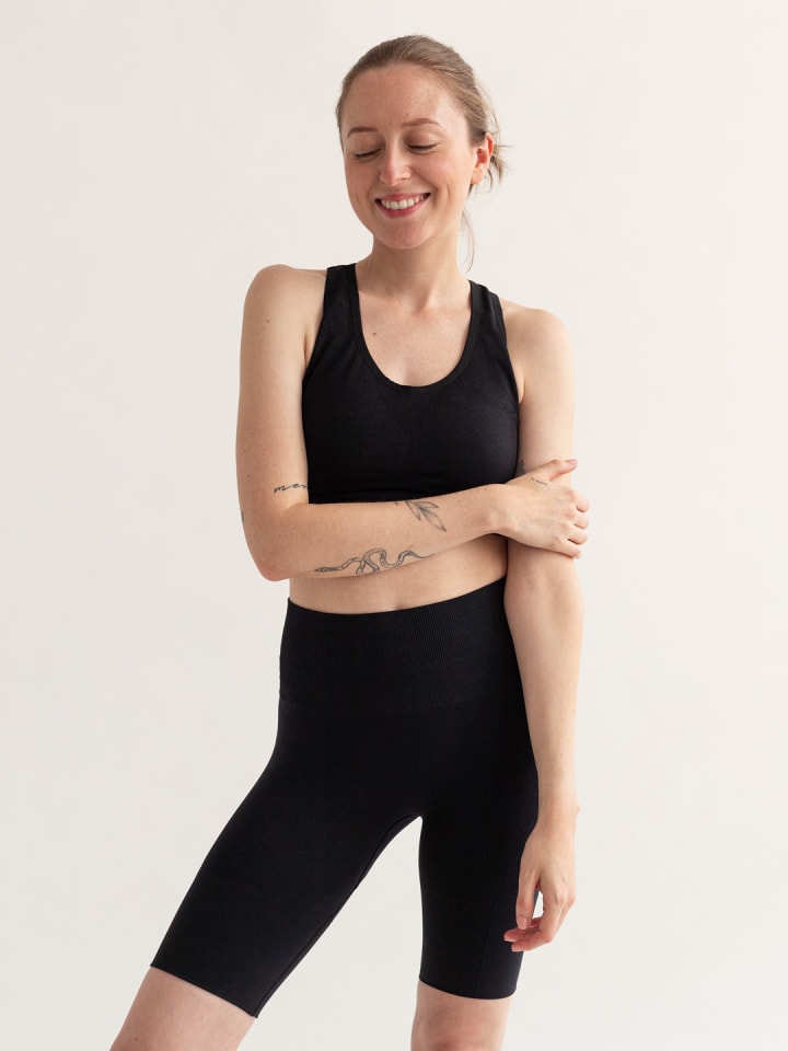 Erlich Textil  Radlerhose JUNA in schwarz günstig kaufen S/M