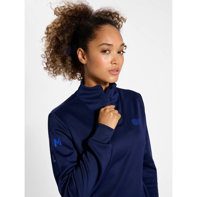 hummel hmlCOURT HALF ZIP L/S WOMAN Sweatshirt Damen