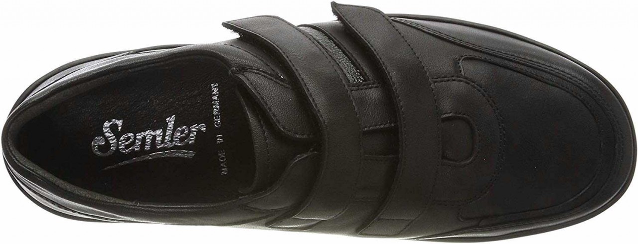 SEMLER Komfort Slipper schwarz
