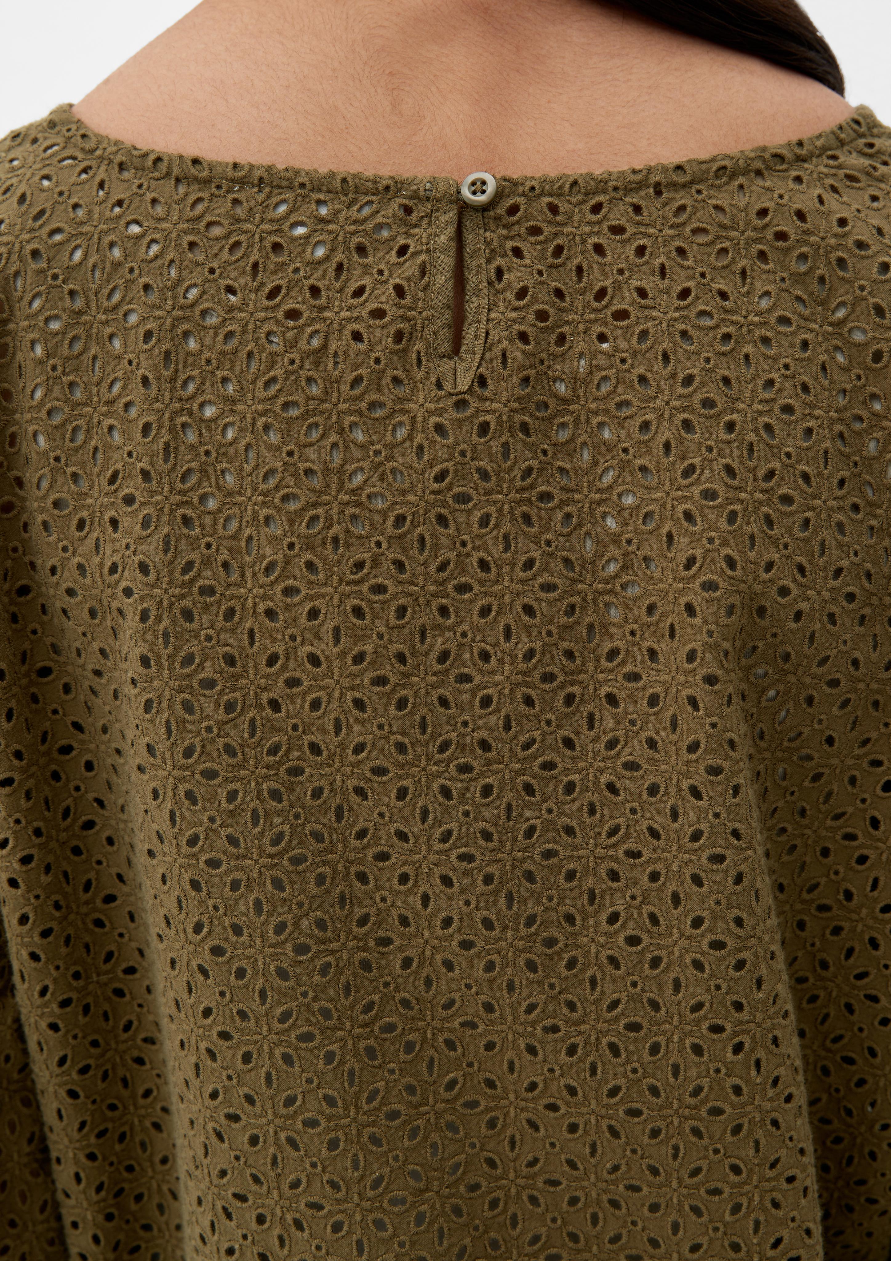 Bluse aus Broderie Anglaise  2128356-77L4