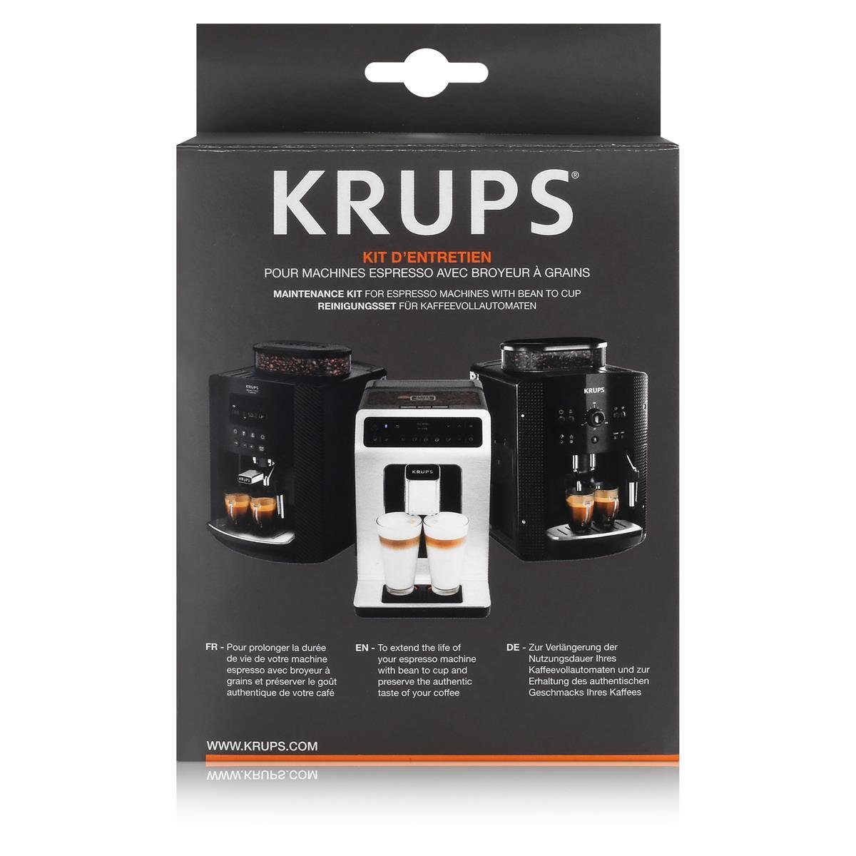 Krups krups Reinigungsset xs 5300 - Wasserfilter, Entkalker, Reinigungstabs Reinigungstabletten