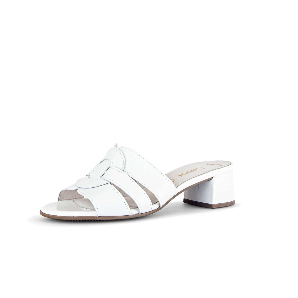 Gabor fashion Pantolette weiß