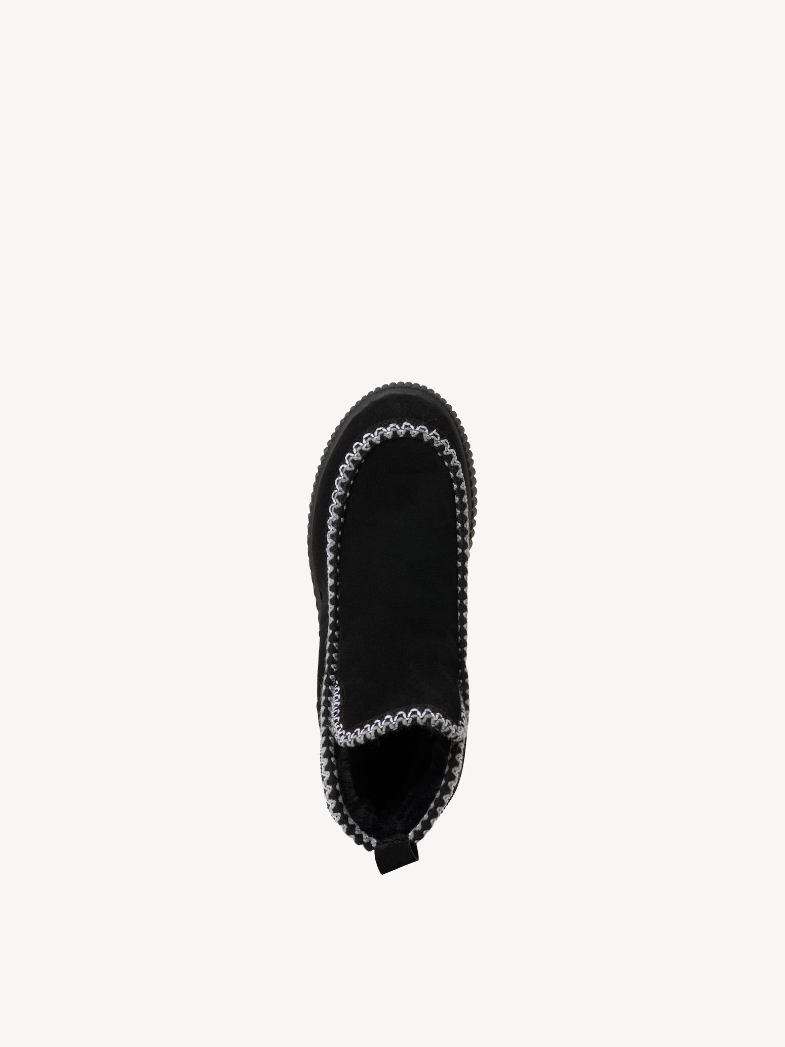 Bottine en cuir - noir doublure chaude