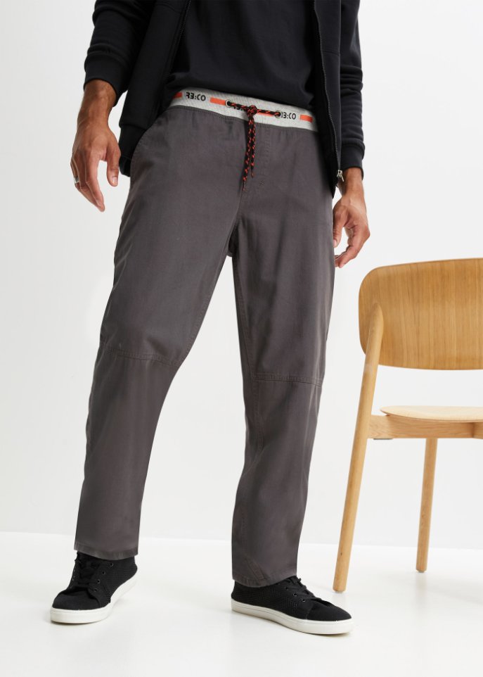 Loose Fit Schlupf-Thermohose, Straight