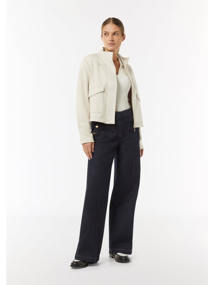 comma Indoor-Jacke langarm in Beige günstig kaufen